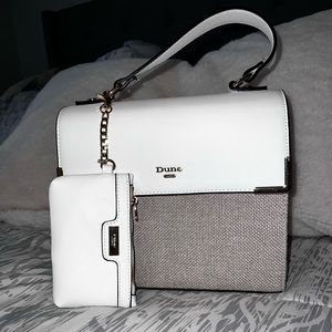 Dune handbag and change purse
